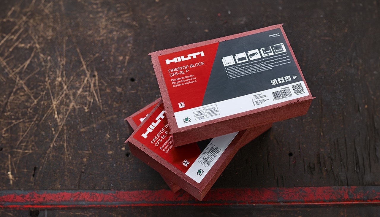 Hilti tuletõkkeplokk