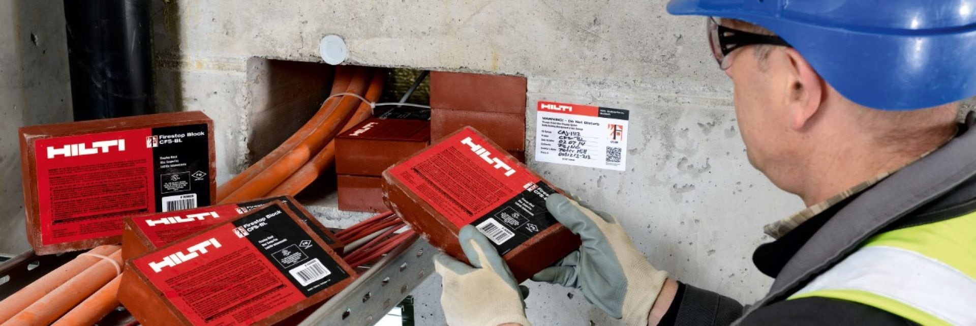 Hilti tuletõkkeid elektriliste läbiviikude jaoks