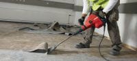 Põrandakaabitsad TE-YX FS Üliteravad põrandakaabitsa meislid SDS Max (TE-Y) põrandakatte eemaldamiseks lammutustööriistadega Rakendused 1