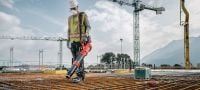 Akupuhur NBL 6-22 Võimas ehitusplatsipuhur prahi koristamiseks ja tööpindade ettevalmistamiseks (Nuroni akuplatvorm) Rakendused 1