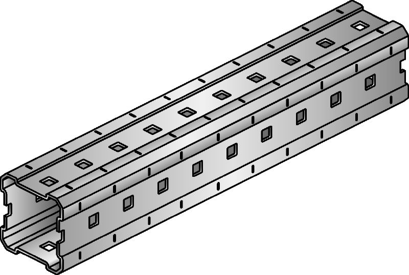 Paigaldustala MI Kuumtsingitud (HDG) paigaldustalad reguleeritavate vastupidavate MEP tugede ja modulaarsete 3D-konstruktsioonide loomiseks