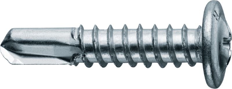 Isepuurivad metallikruvid S-MD 01/S-MD 03/S-MD 05 ZW Isepuuriv laipea kruvi (tsingitud süsinikteras) ilma seibita metalli kinnitamiseks metalli külge