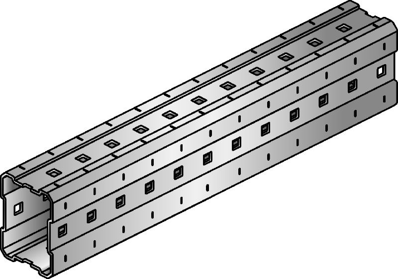 Paigaldustala MI Kuumtsingitud (HDG) paigaldustalad reguleeritavate vastupidavate MEP tugede ja modulaarsete 3D-konstruktsioonide loomiseks