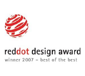                Sellele tootele on antud Red Dot disainiauhind "Parimatest parim".            