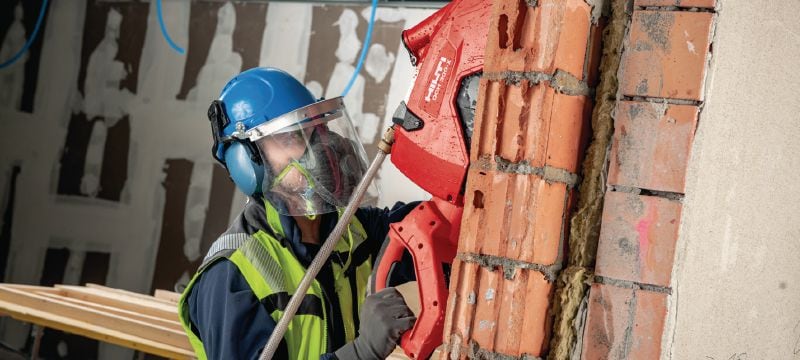 Elektrilõikur DCH 300-X Elektriline käeshoitav märg ja kuiv teemantlõikur – 305 mm teradega lõikesügavus kuni 120 mm Rakendused 1