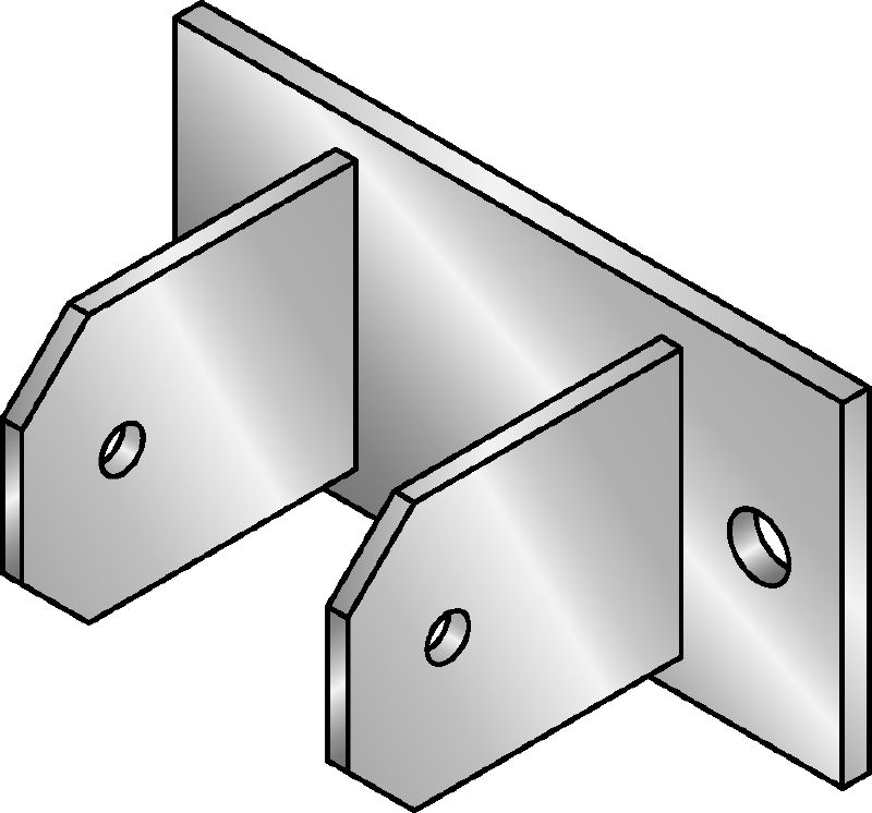MIC-CU-MAH liitmik Kuumtsingitud (HDG) liitmik talade kinnitamiseks otse betoonile 0° kuni 180° nurga all
