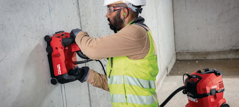 Soonefrees DCH 150-SL Soonefrees seina/põranda soonte tegemiseks ja kaablite, kaablikaitsetorude või torude paigaldamiseks erinevatesse alusmaterjalidesse Rakendused 1